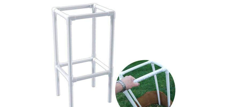 The PVC Lawn Bag Stand