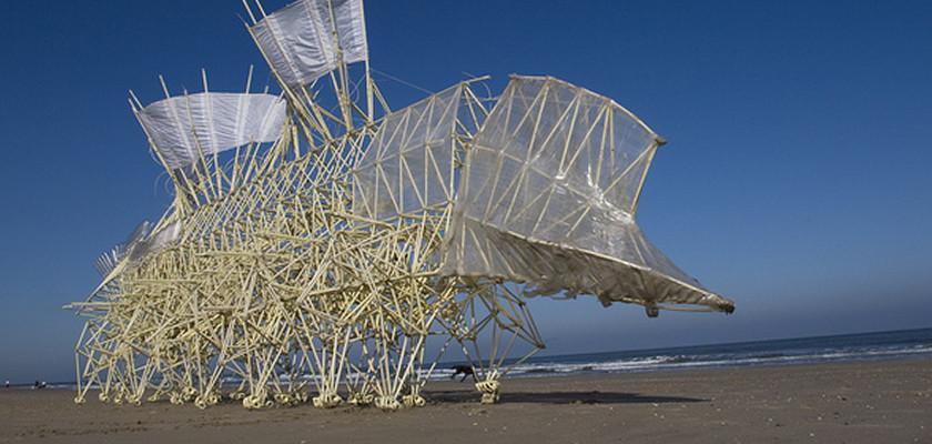 Theo Jansen's Strandbeest – Wind-Powered PVC Creations – FORMUFIT