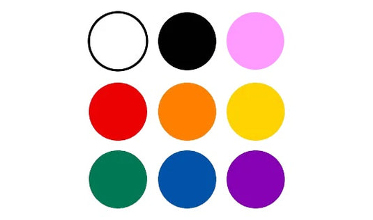 Nine Bold Colors