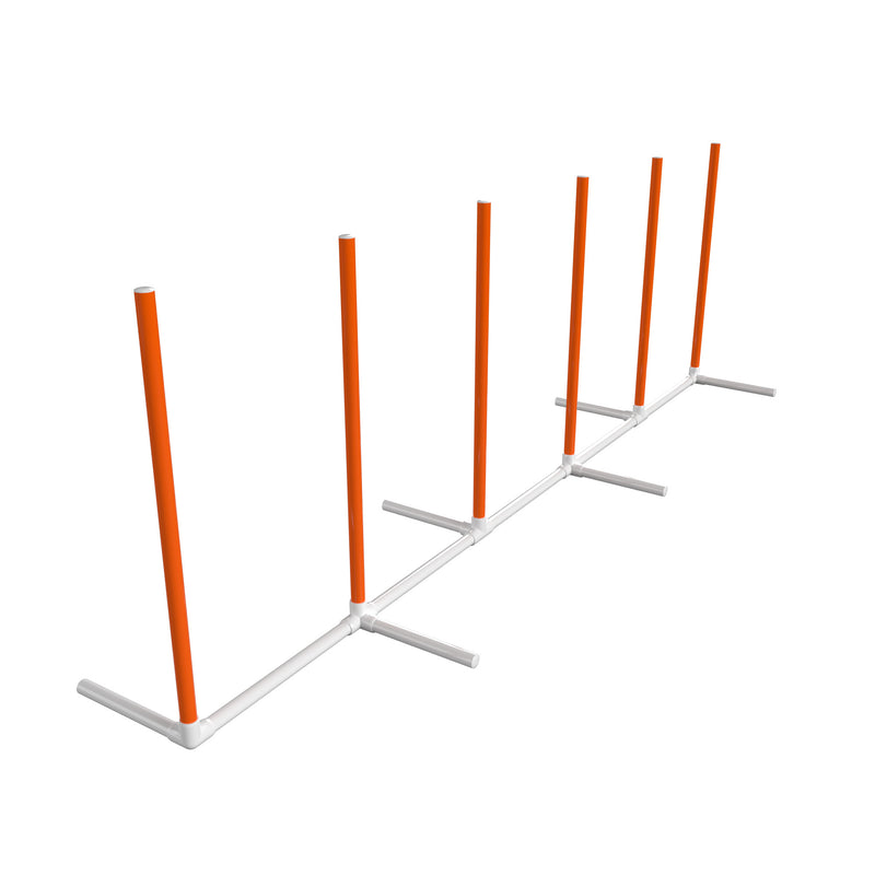 Load image into Gallery viewer, PVC Dog Agility Weave Poles Plan
