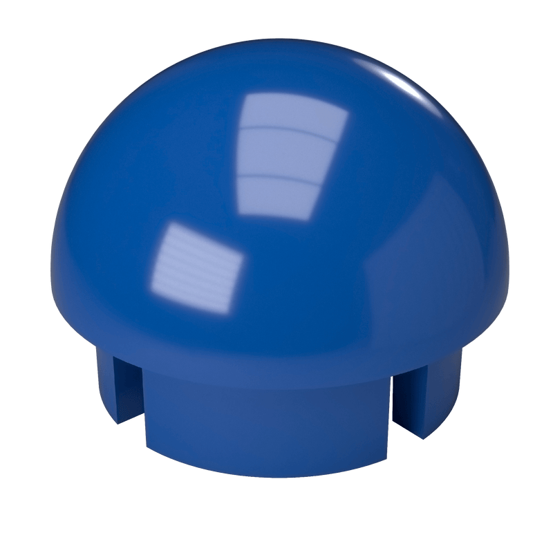 Load image into Gallery viewer, 1-1/4 in. Internal Ball Cap - Furniture Grade PVC - Blue - FORMUFIT
