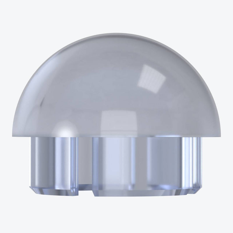 Load image into Gallery viewer, 1-1/4 in. Internal Ball Cap - Furniture Grade PVC - Clear - FORMUFIT
