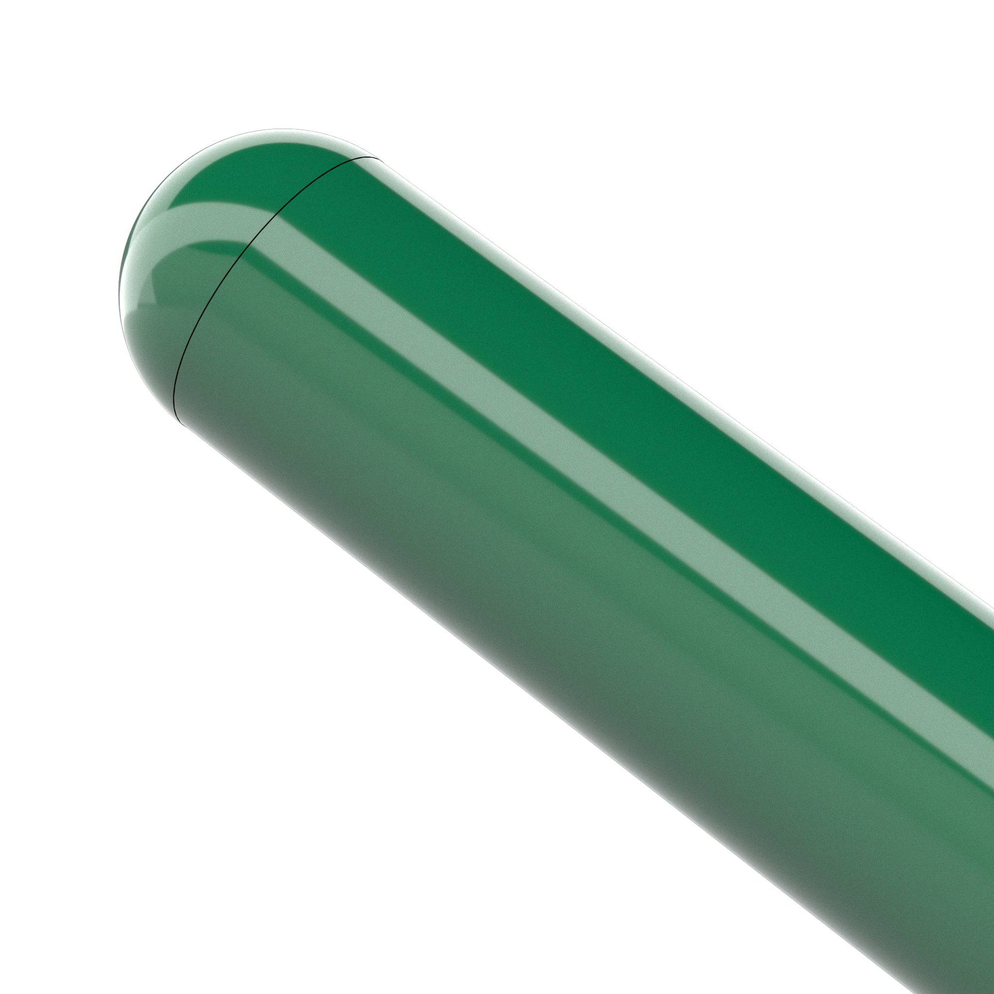 1-1/4 in. Internal Ball PVC Cap, Furniture Grade - Green Ball End Cap - FORMUFIT