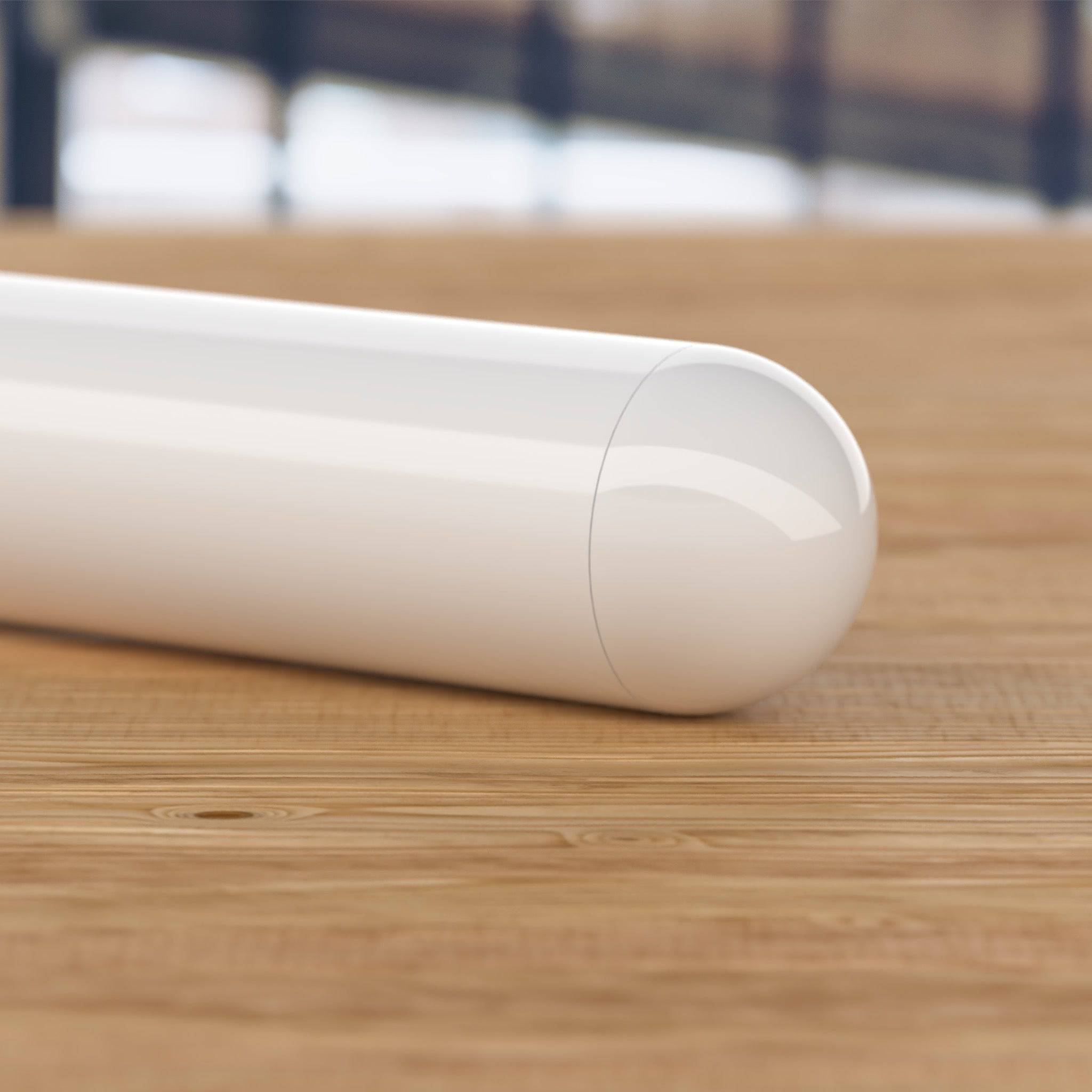 1-1/4 in. Internal Ball PVC Cap, Furniture Grade - White Ball End Cap - FORMUFIT