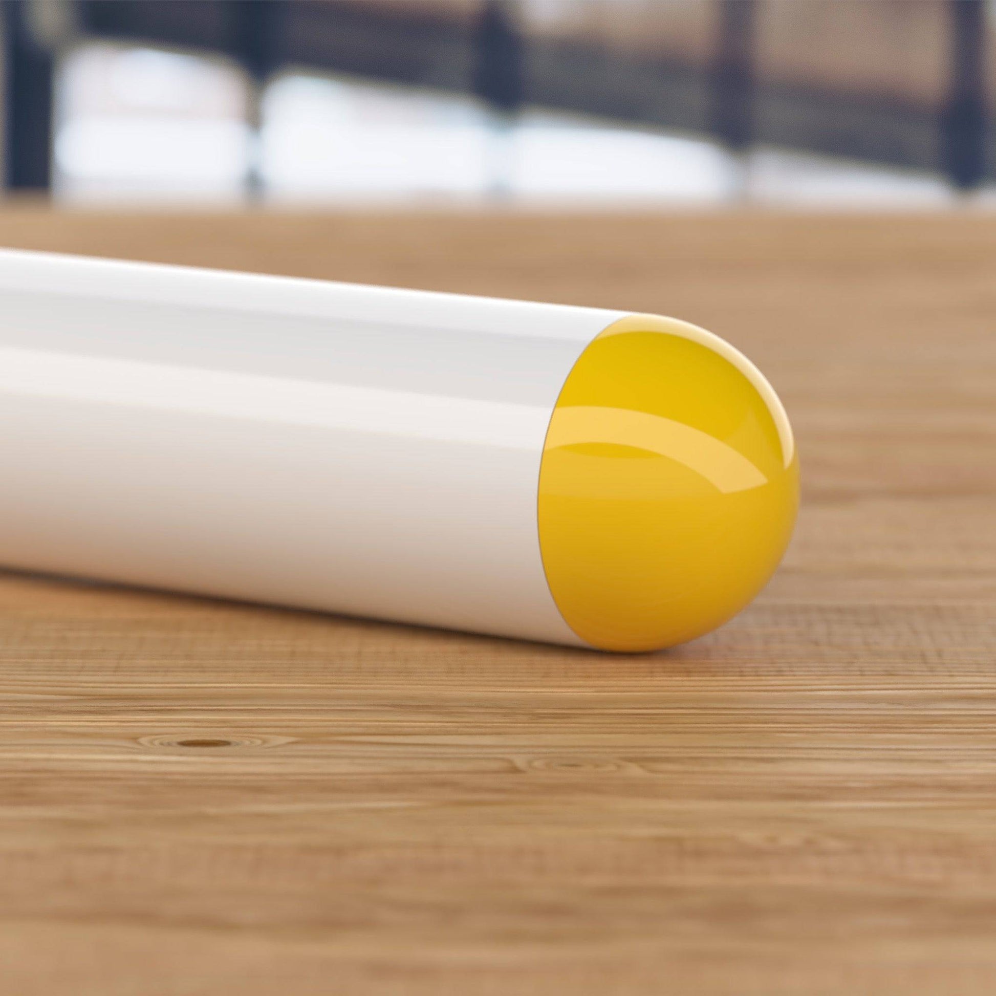 1-1/4 in. Internal Ball PVC Cap, Furniture Grade - Yellow Ball End Cap - FORMUFIT