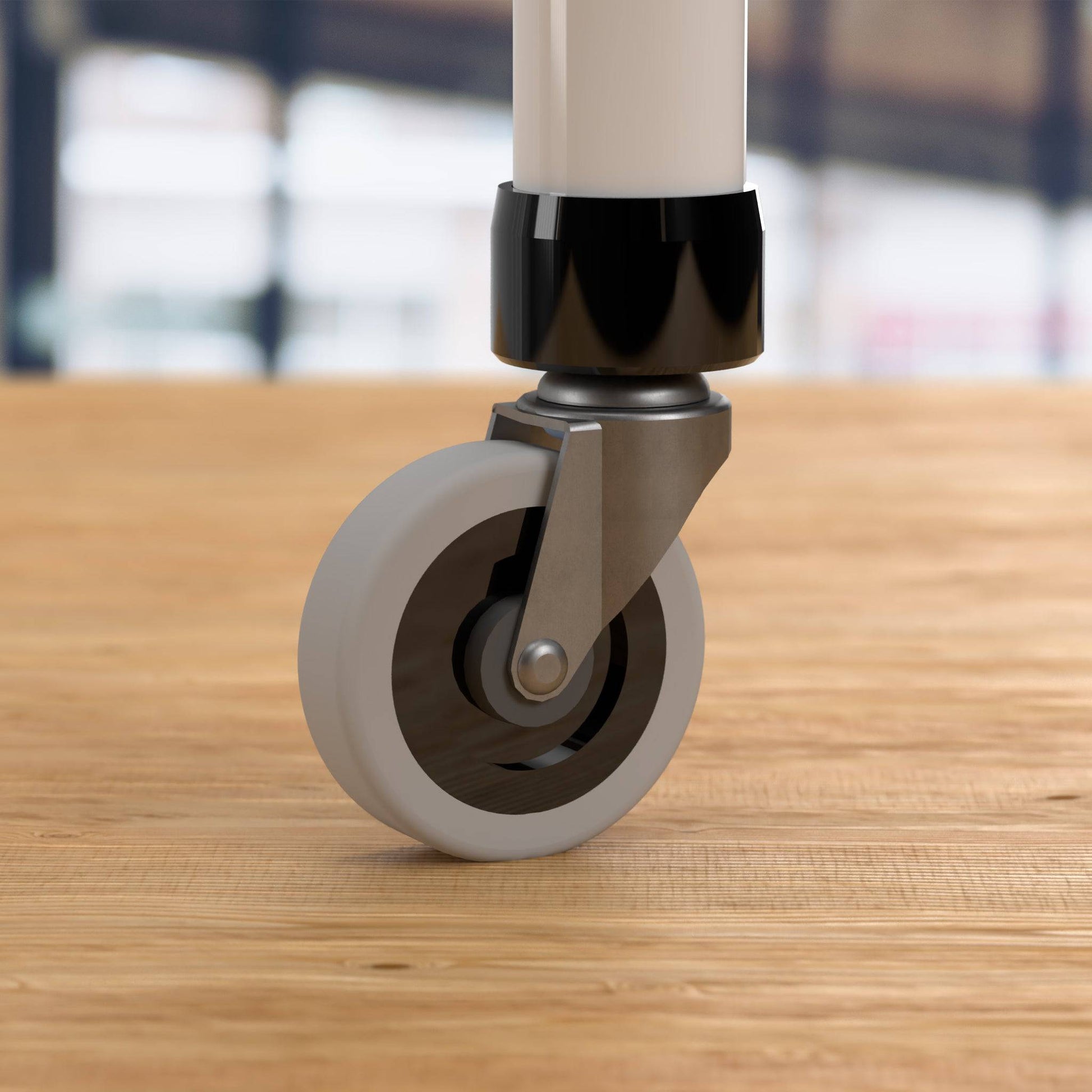 3" No-Skid Swivel Caster Wheel - Without Brake Caster - FORMUFIT
