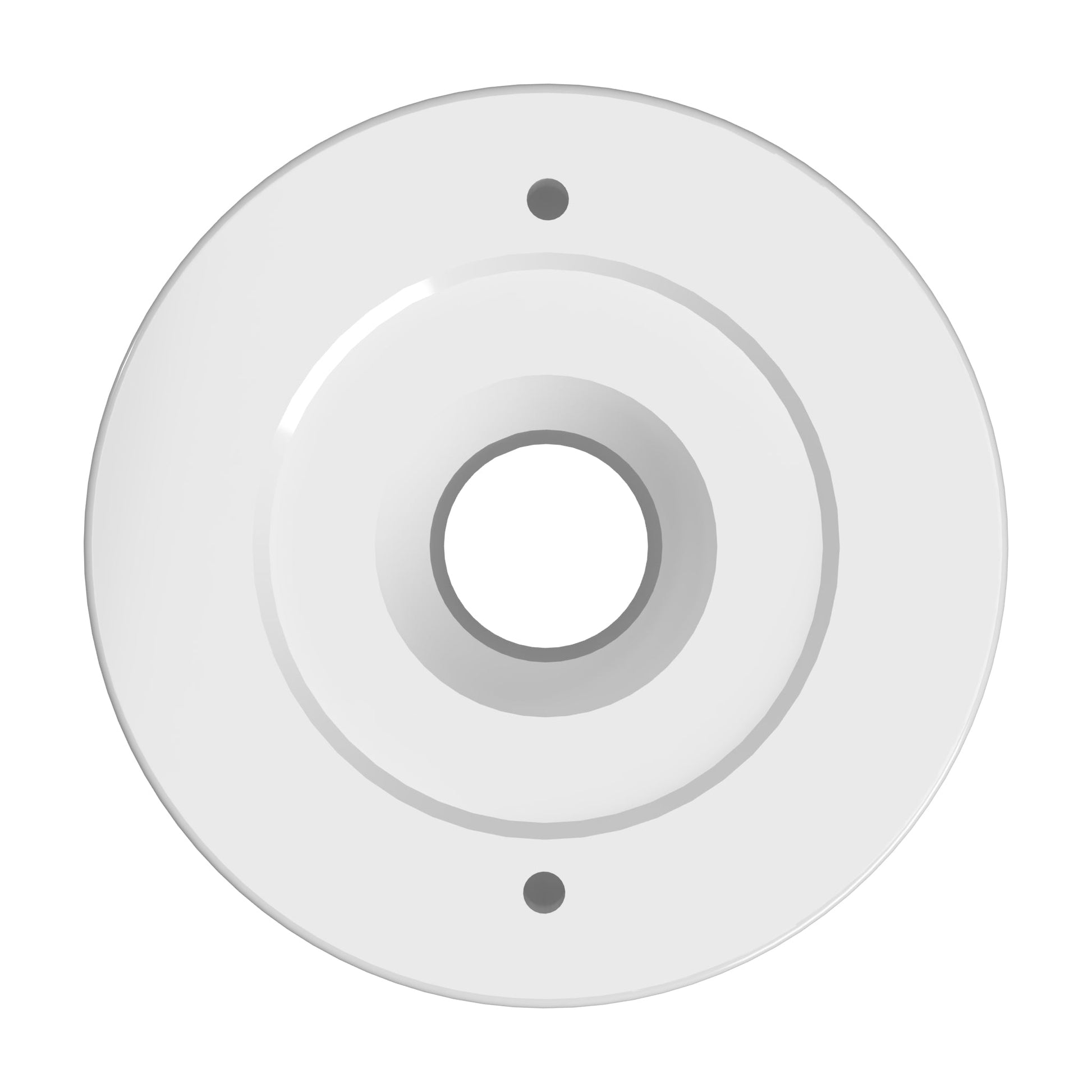 1-1/4 in. PVC Caster Fitting Insert, Furniture Grade - White Caster Adapter - FORMUFIT