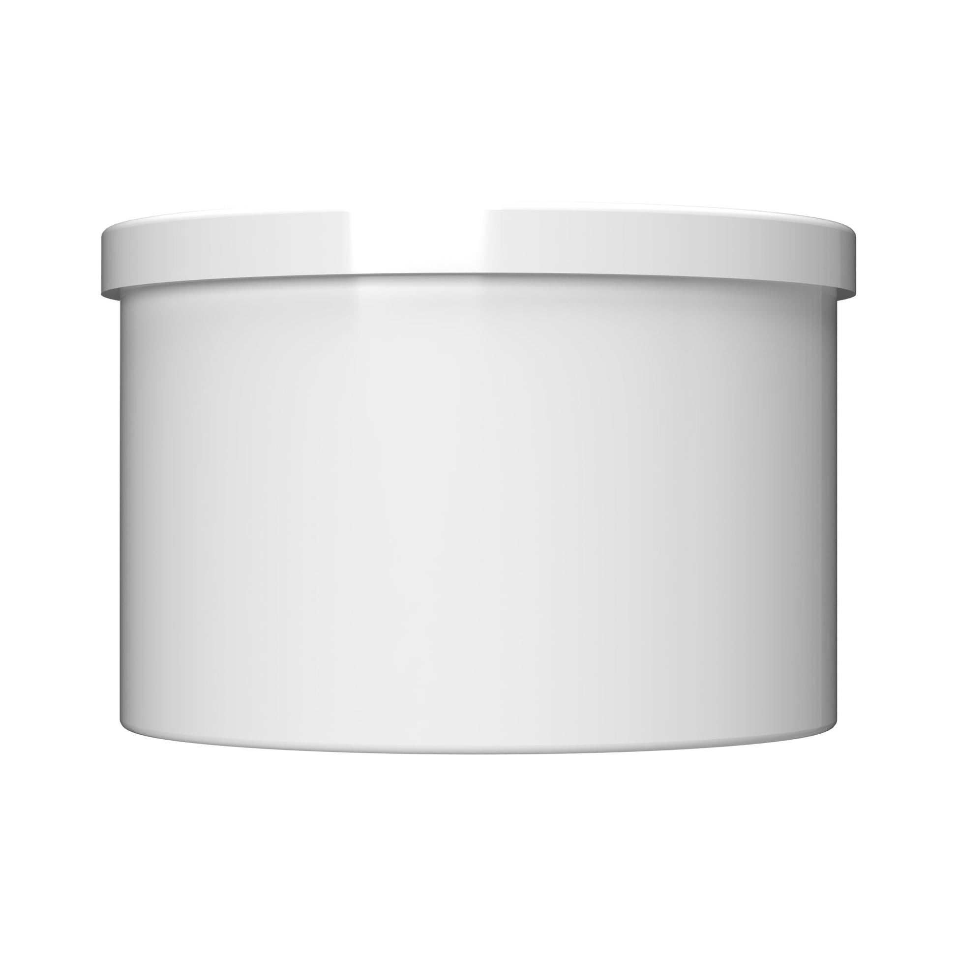 1-1/4 in. PVC Caster Fitting Insert, Furniture Grade - White Caster Adapter - FORMUFIT