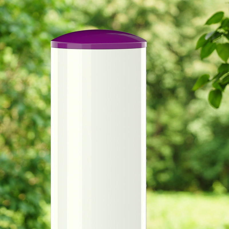 Load image into Gallery viewer, 1/2 in. Internal Furniture Grade PVC Dome Cap - Purple - FORMUFIT

