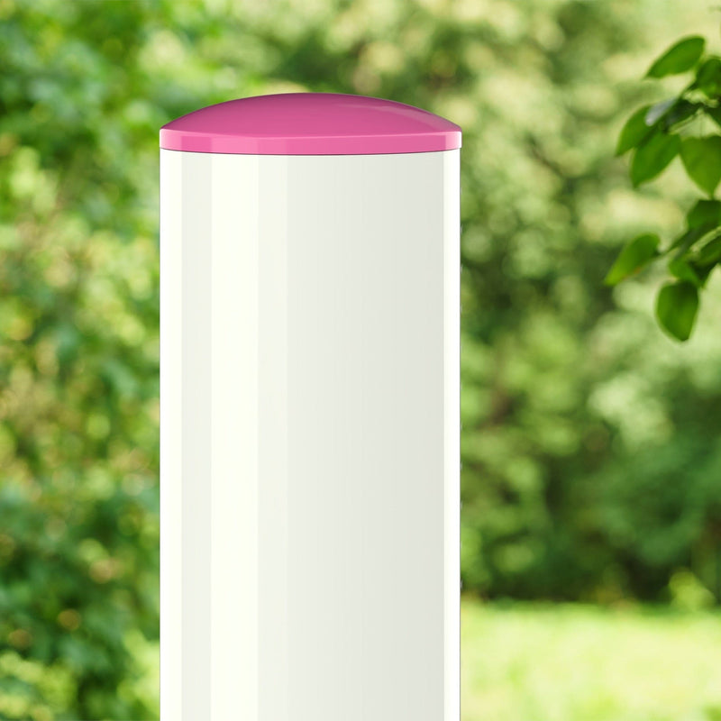 Load image into Gallery viewer, 2 in. Internal Furniture Grade PVC Dome Cap - Pink - FORMUFIT
