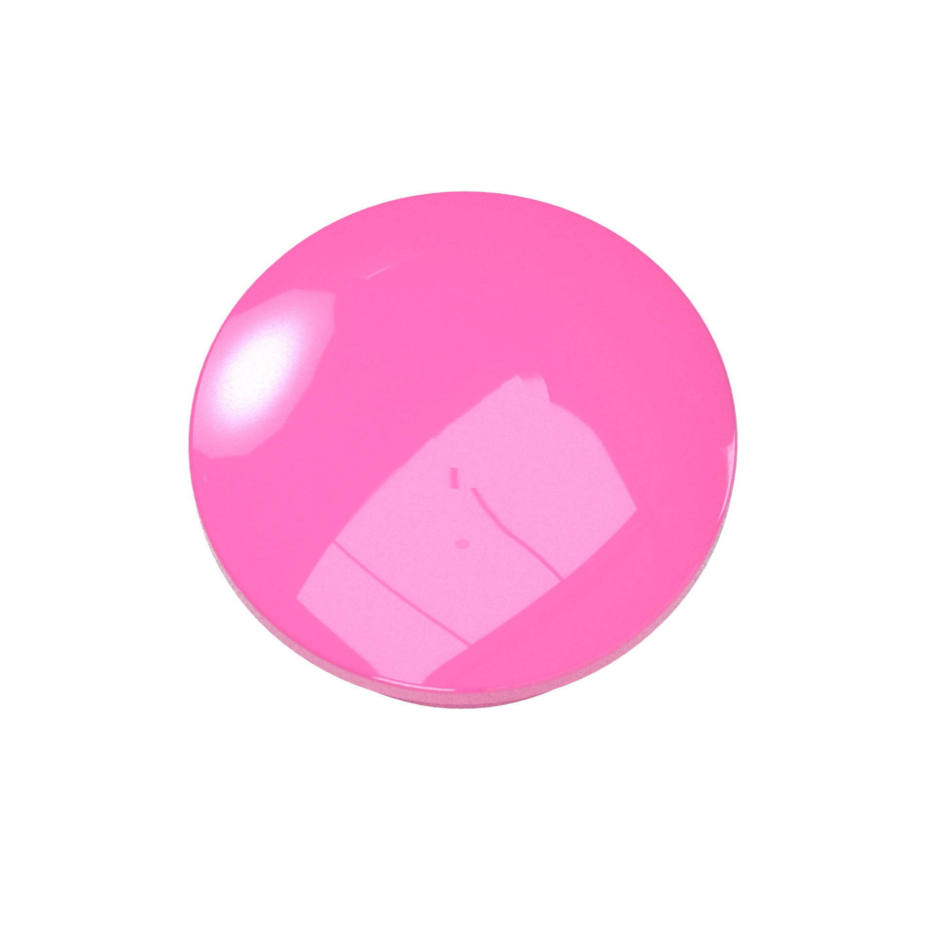 2 in. Internal PVC Dome Cap, Furniture Grade - Pink Dome Cap - FORMUFIT