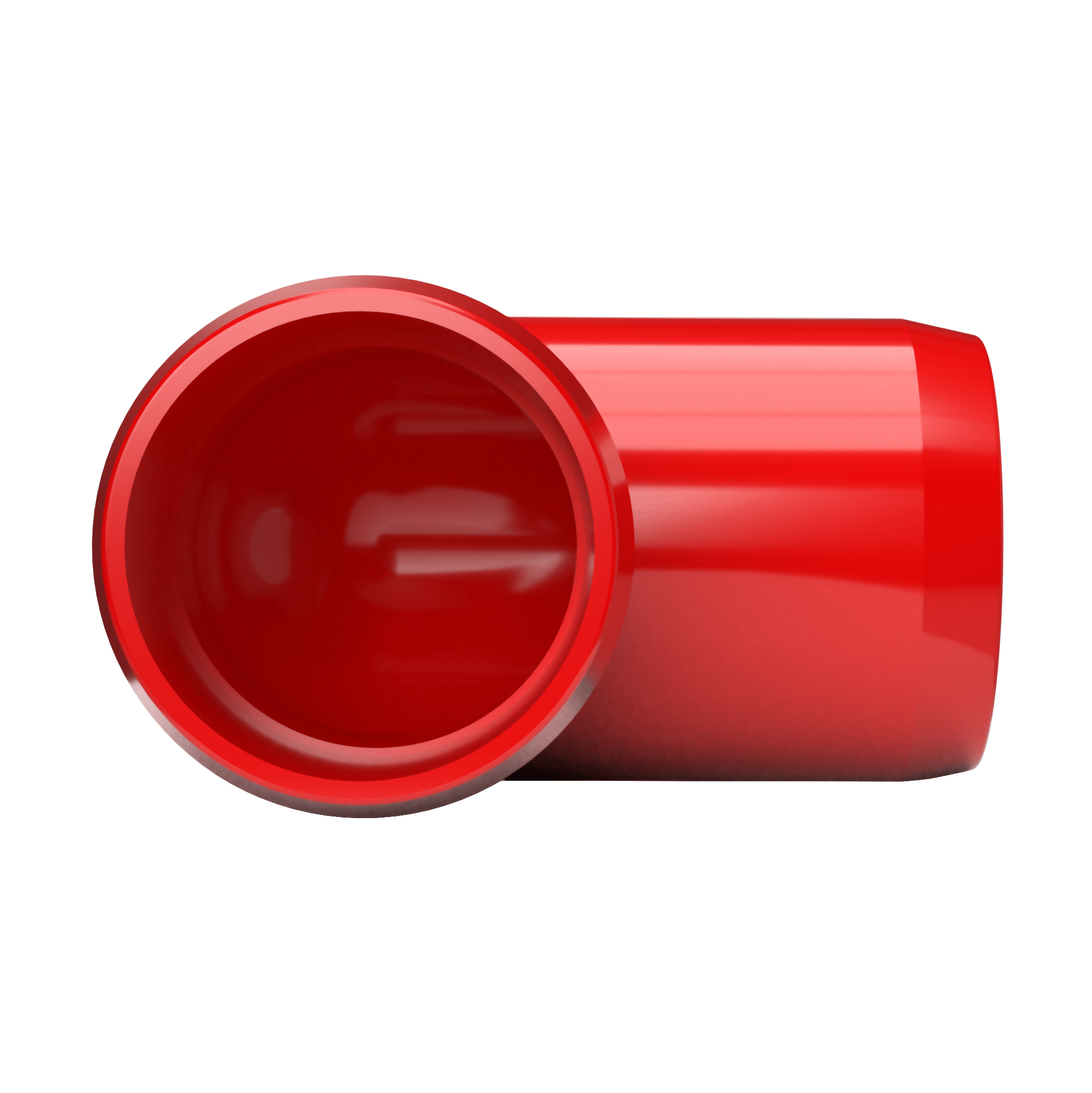 1/2 in. 90 Degree PVC Elbow Fitting, Furniture Grade - Red Ell Fitting - FORMUFIT