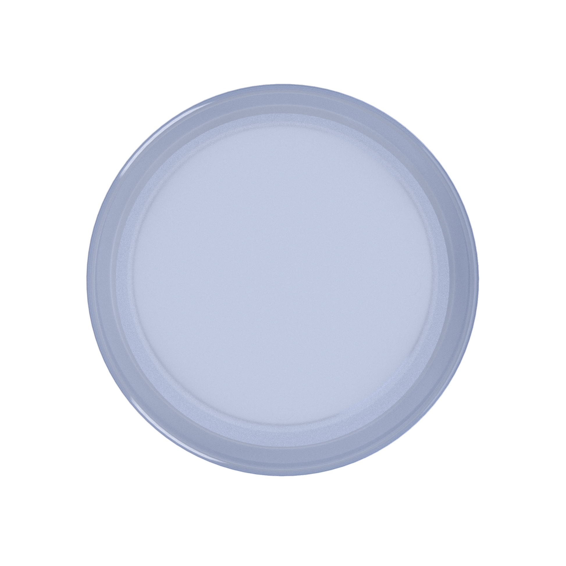3/4 in. External Flat Furniture Grade PVC End Cap - Clear - FORMUFIT