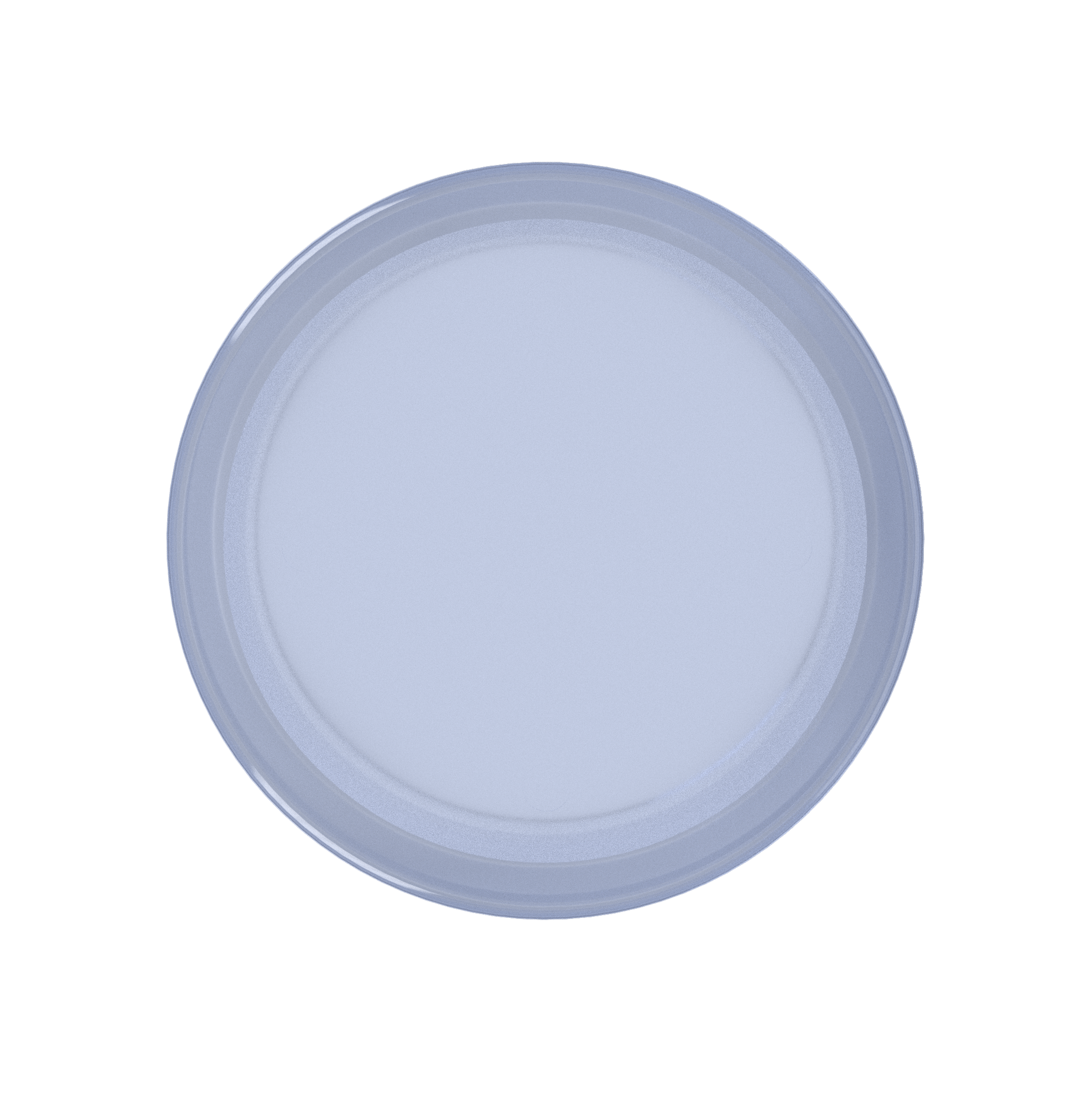 3/4 in. External Flat PVC End Cap, Furniture Grade - Clear External Cap - FORMUFIT