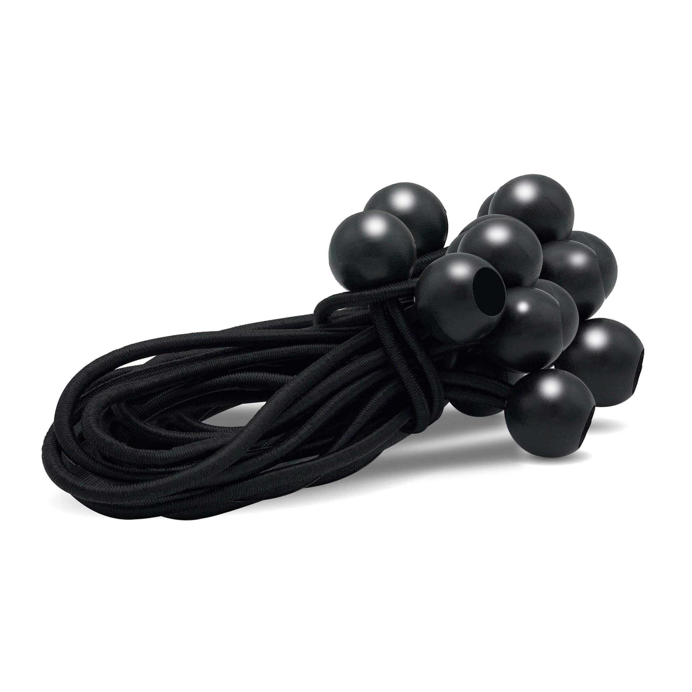 PVC Pipe Ball Ties - Bungee Stretch Cords, 5 in.