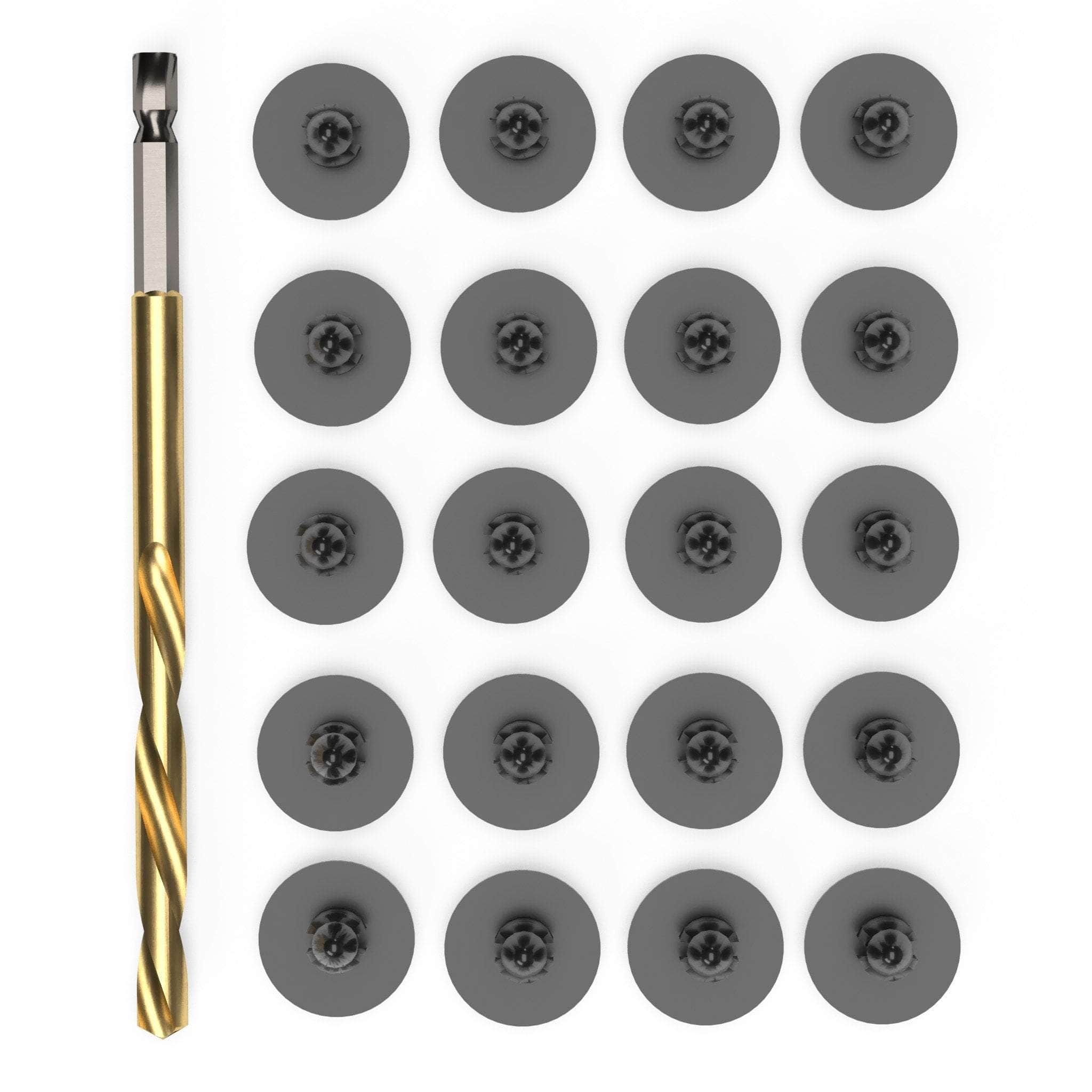 Large Diameter PipeRivet Fastener Kit (20-Pack) Fastening Accessories - FORMUFIT