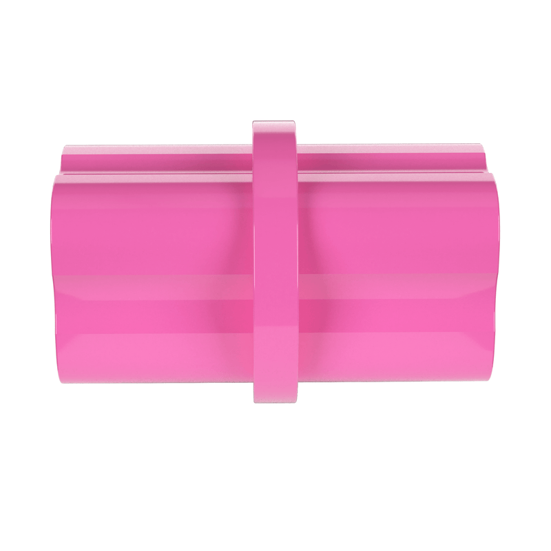 Load image into Gallery viewer, 1/2 in. Internal Furniture Grade PVC Coupling - Pink - FORMUFIT
