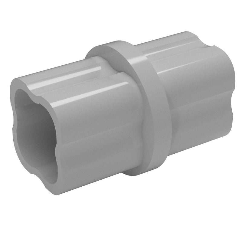 Load image into Gallery viewer, 3/4 in. Internal Furniture Grade PVC Coupling - Gray - FORMUFIT
