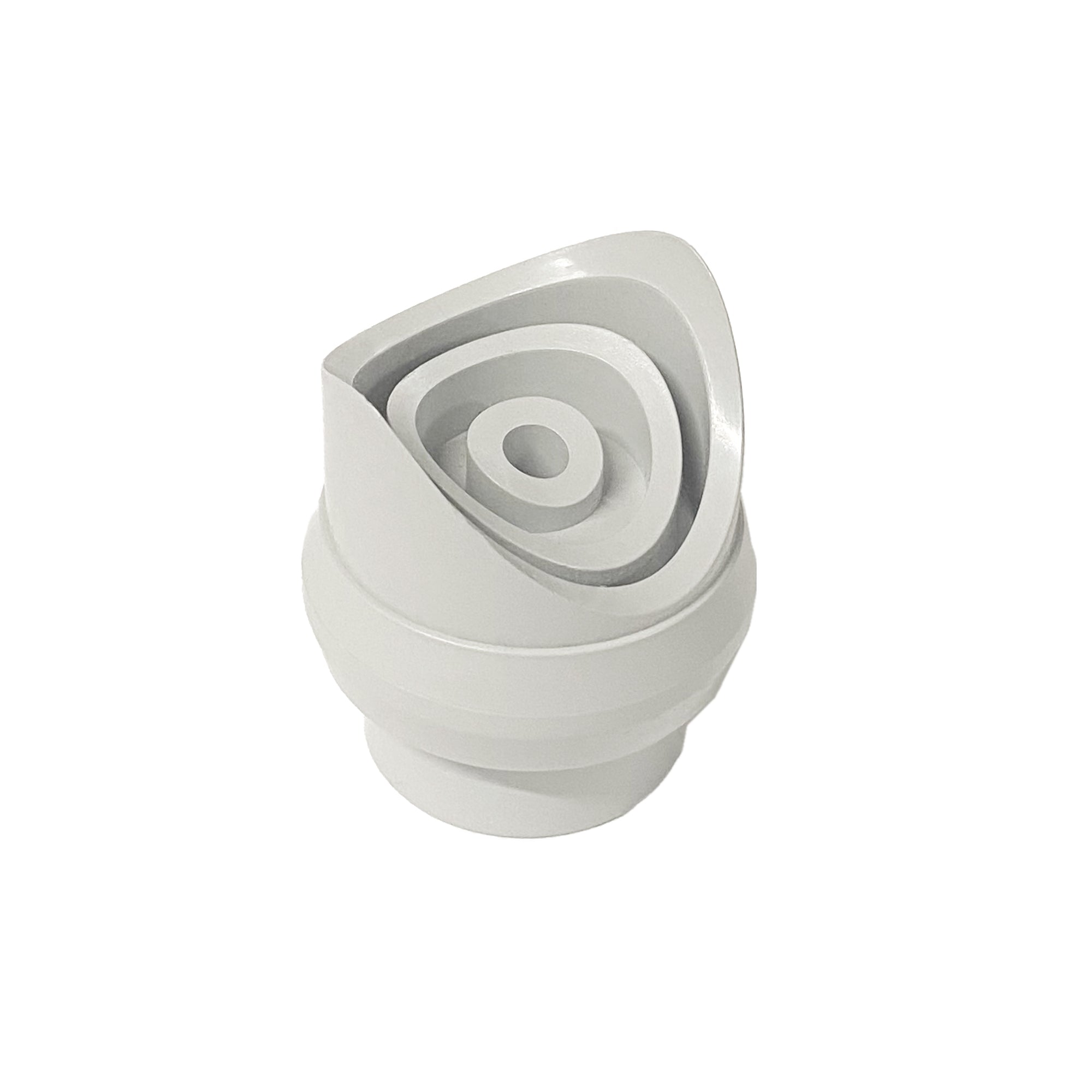 Closeout - Fishmouth Adapter New - 1-1 4" Gray - 45 Degree - FORMUFIT