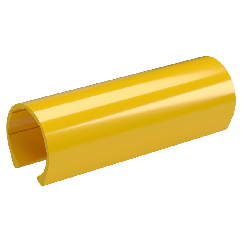 Load image into Gallery viewer, 1-1/4 in. x 4 in. PipeClamp PVC Material Snap Clamp - Yellow - FORMUFIT
