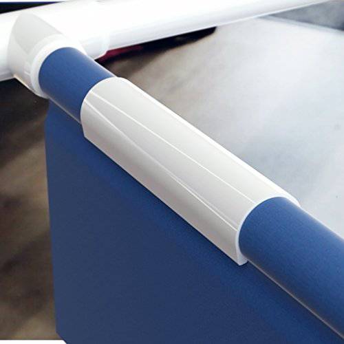 1 in. x 40 in. PipeClamp PVC Material Clamp, Furniture Grade - Black PipeClamp - FORMUFIT