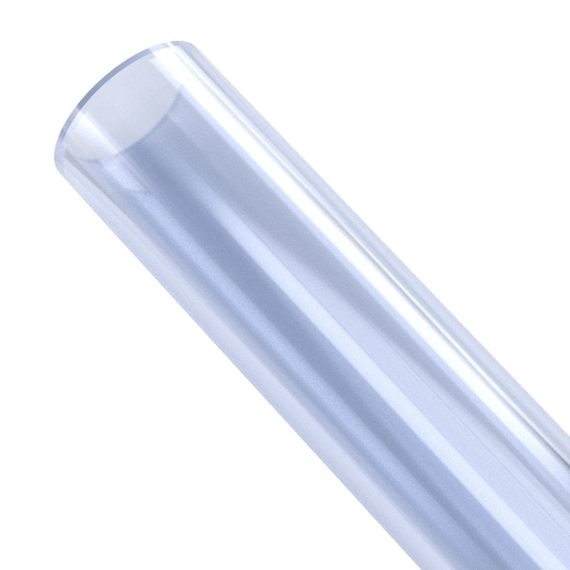 Load image into Gallery viewer, 1-1/2 in. Sch 40 Furniture Grade PVC Pipe - Clear - FORMUFIT
