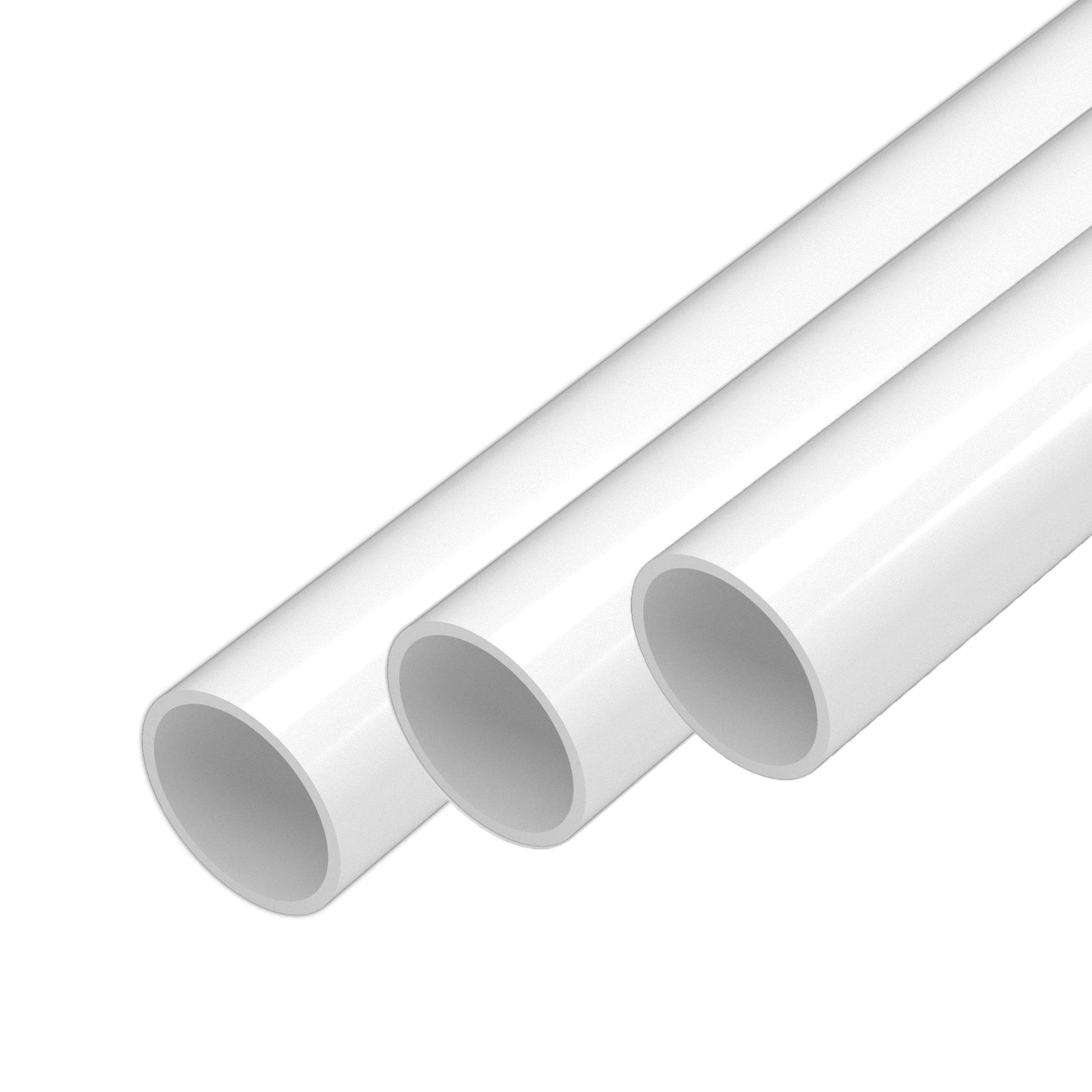 3/4 in. Thinwall Furniture Grade PVC Pipe - White 40" 3-Pack 📦 PVC Pipe - FORMUFIT