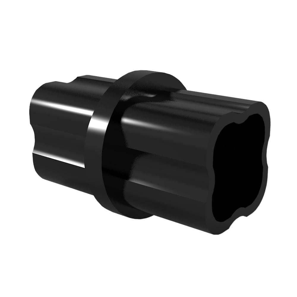Closeout - PVC Couplings S D - 3 4” Int Coupling - Black - FORMUFIT