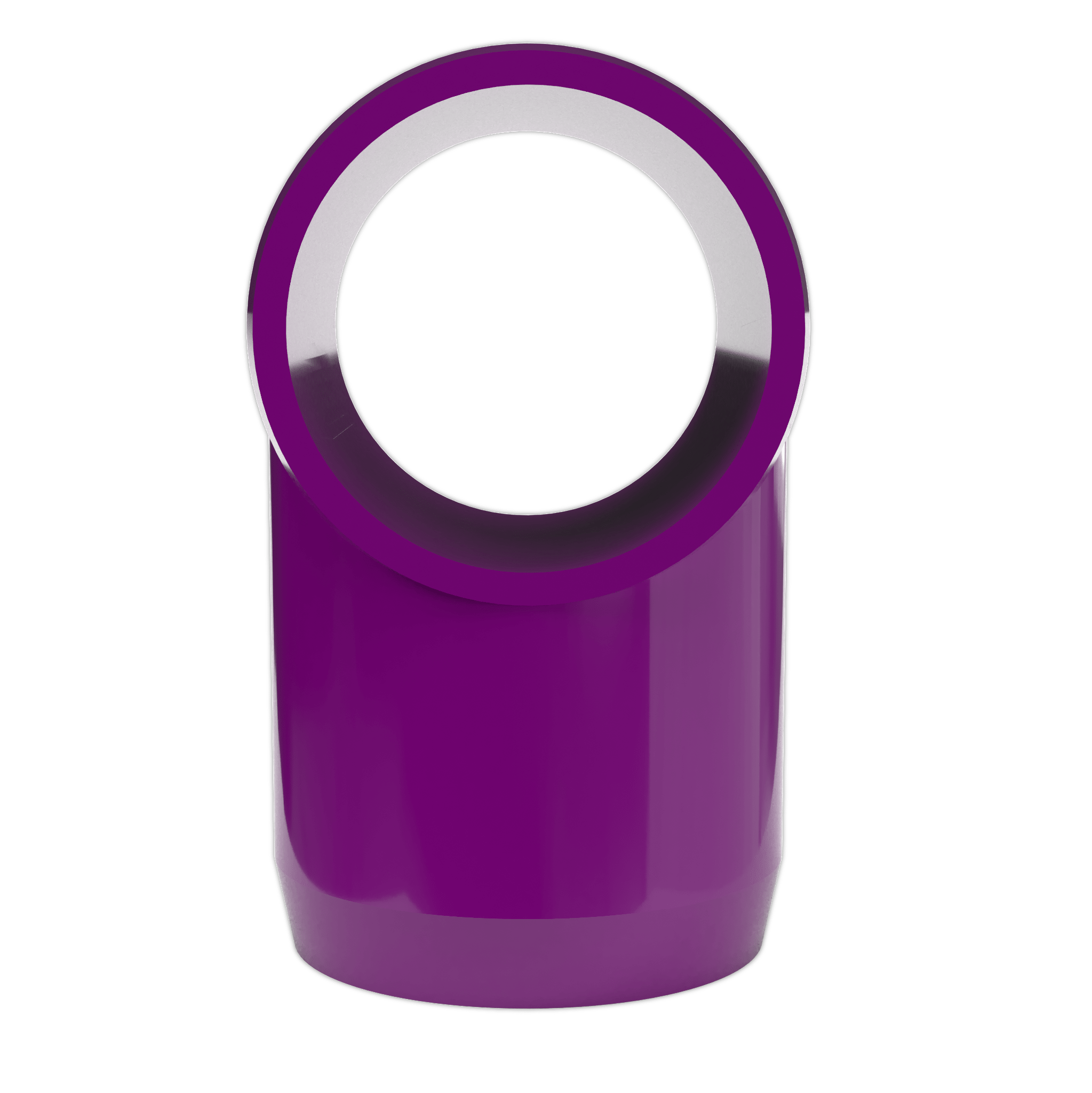 1 in. Slip Sling PVC Tee, Furniture Grade - Purple Slip Tee - FORMUFIT