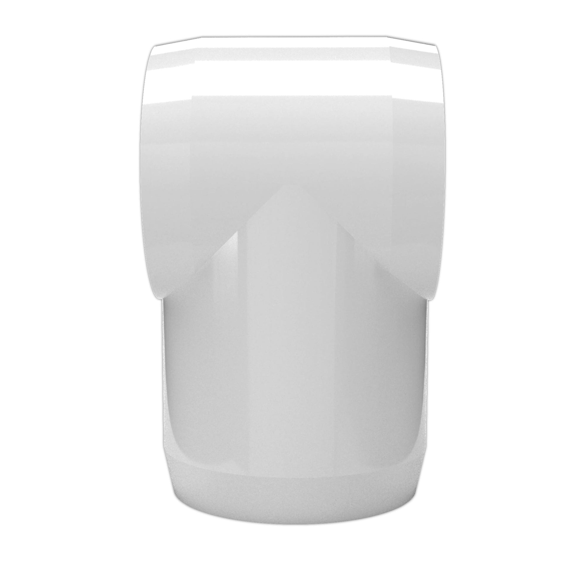 3/4 in. Slip Sling PVC Tee, Furniture Grade - White Slip Tee - FORMUFIT