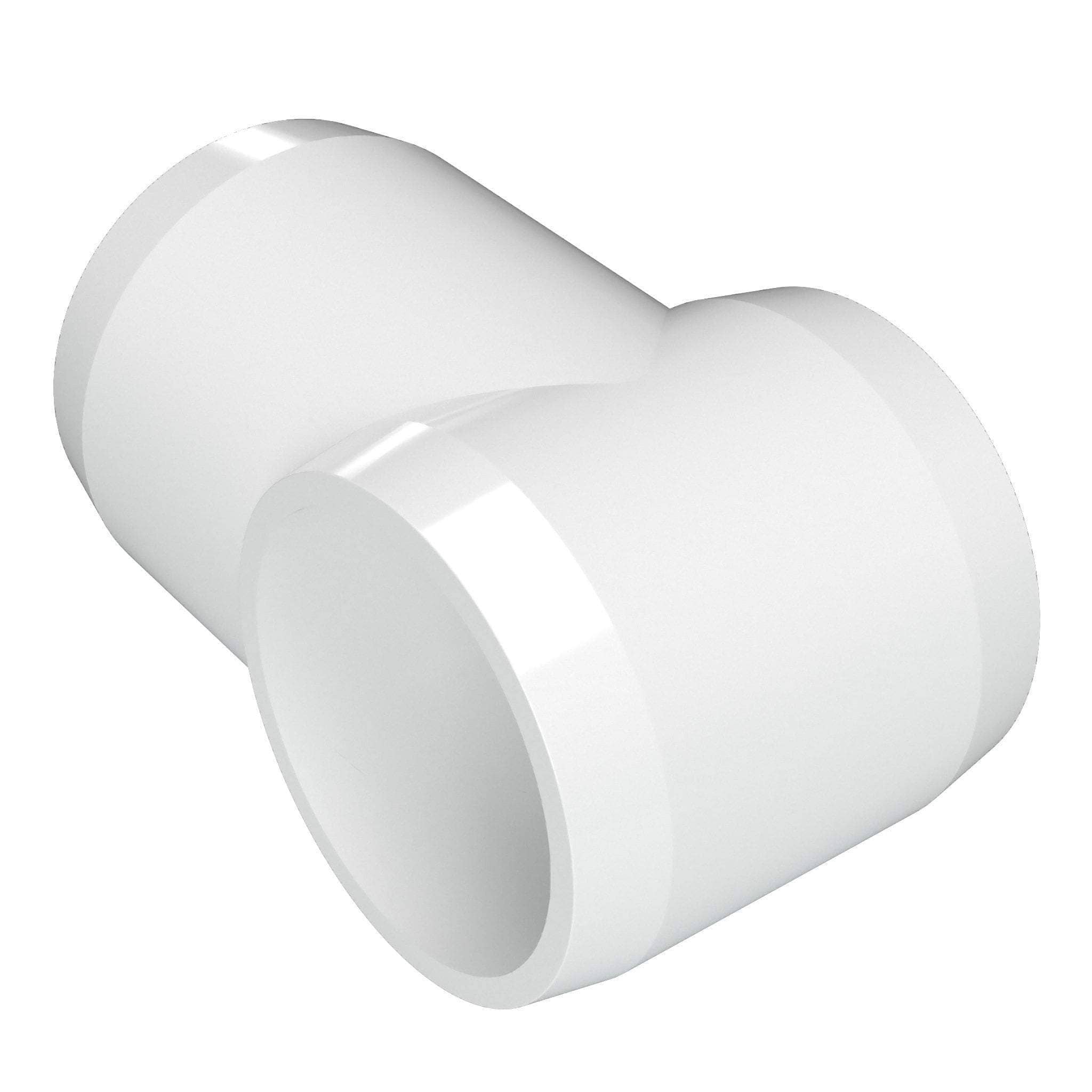 1-1/4 in. Slip Sling PVC Tee, Furniture Grade - White Default Title Slip Tee - FORMUFIT