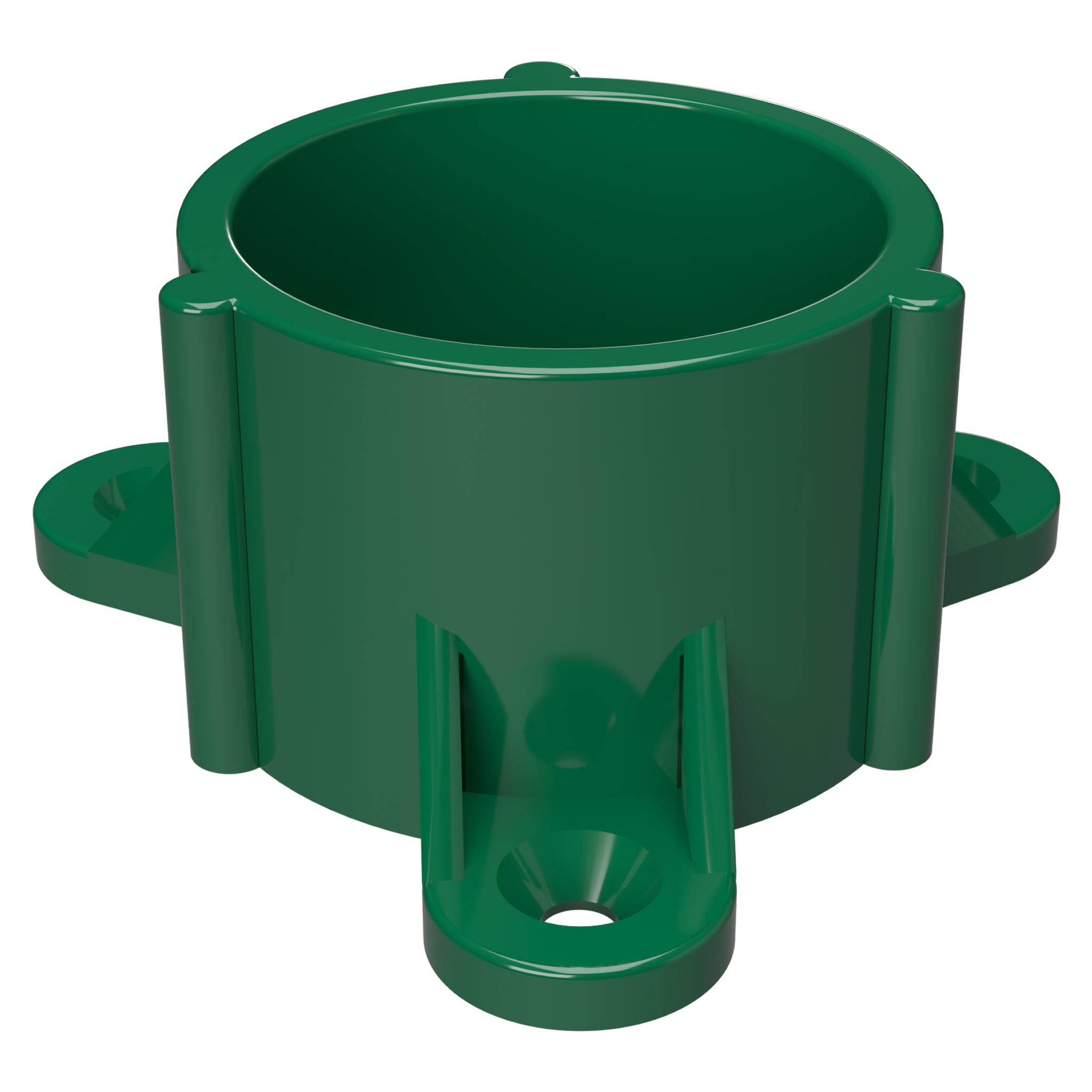 1-1/2 in. PVC Table Cap, Furniture Grade - Green Table Cap - FORMUFIT