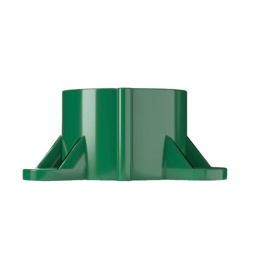 1-1/4 in. Table Screw Furniture Grade PVC Cap - Green - FORMUFIT