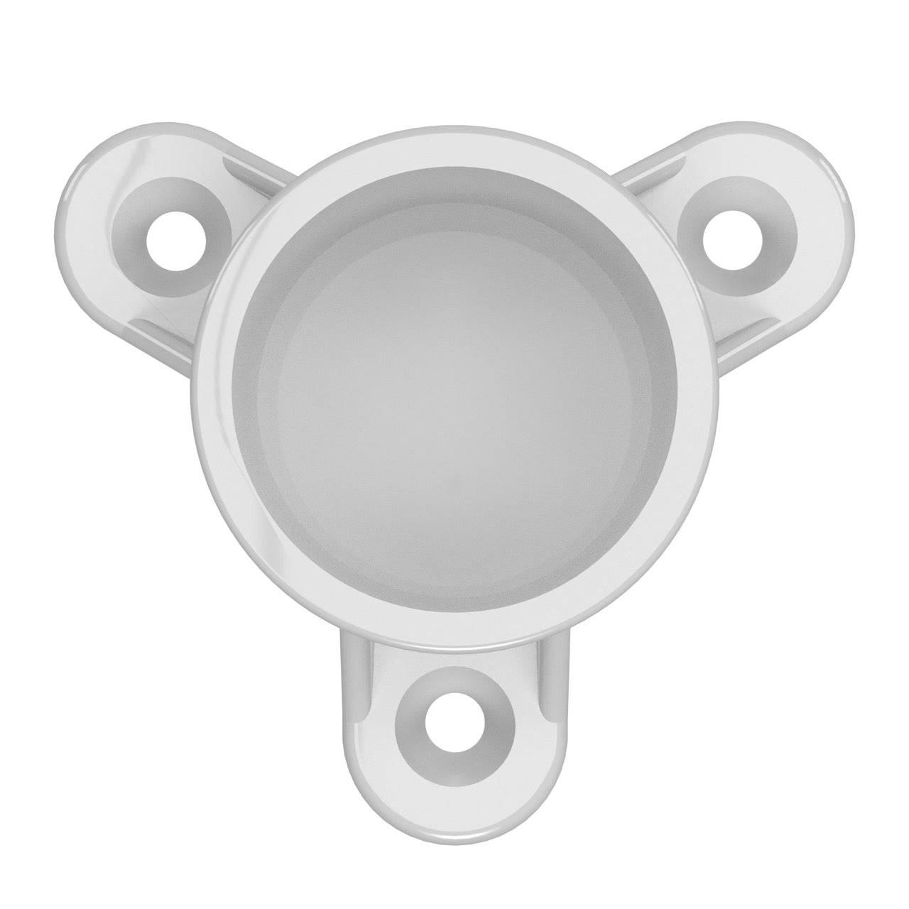 1 in. PVC Table Cap, Furniture Grade - Gray Table Cap - FORMUFIT