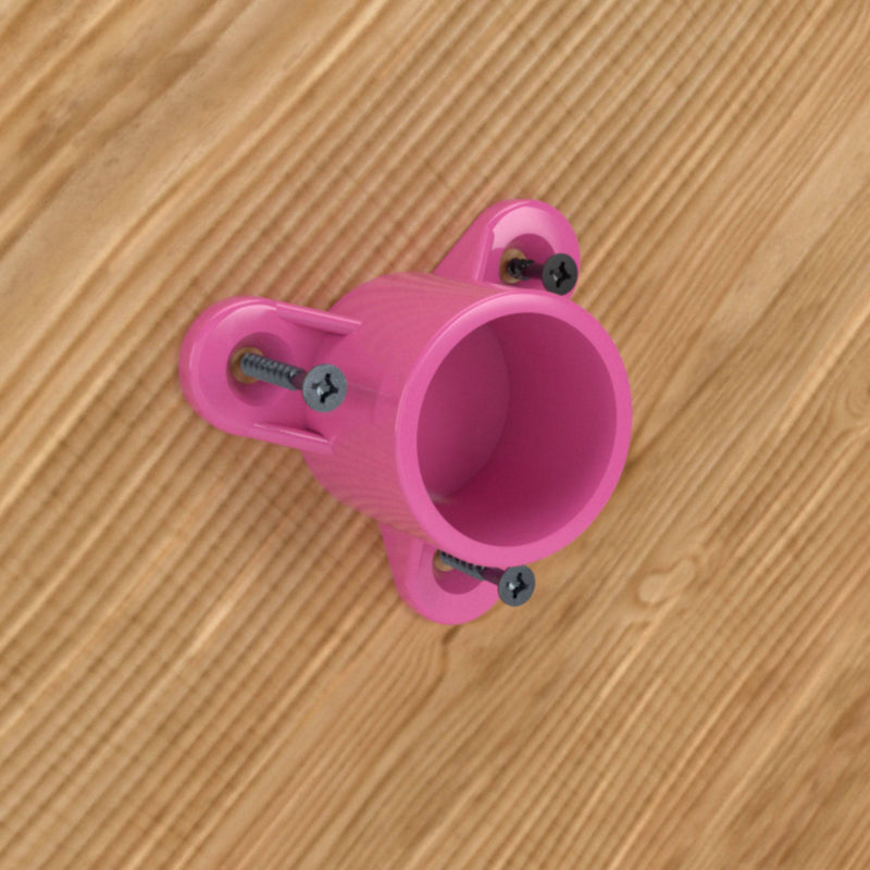 Load image into Gallery viewer, 1 in. Table Screw Furniture Grade PVC Cap - Pink - FORMUFIT
