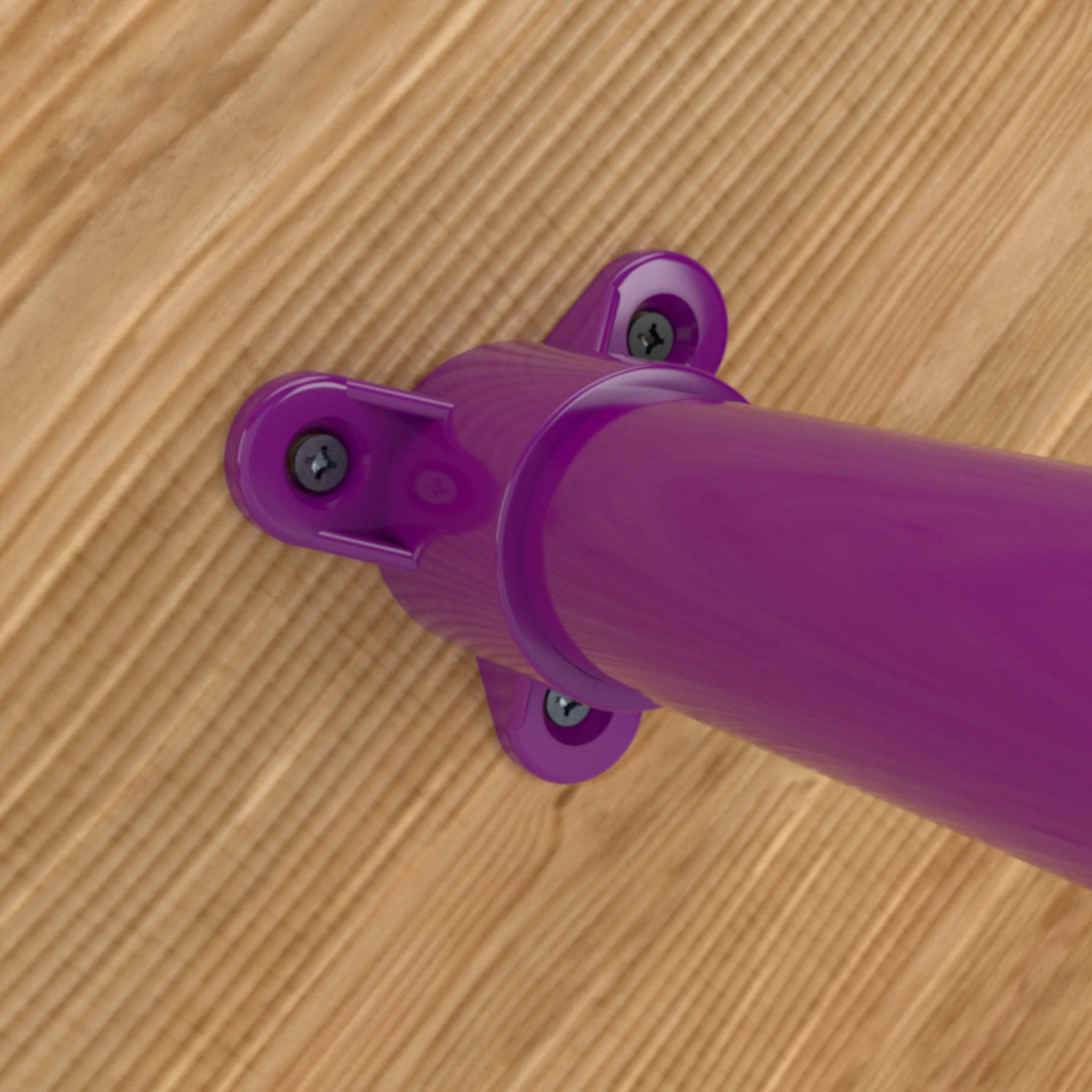 1 in. PVC Table Cap, Furniture Grade - Purple Table Cap - FORMUFIT