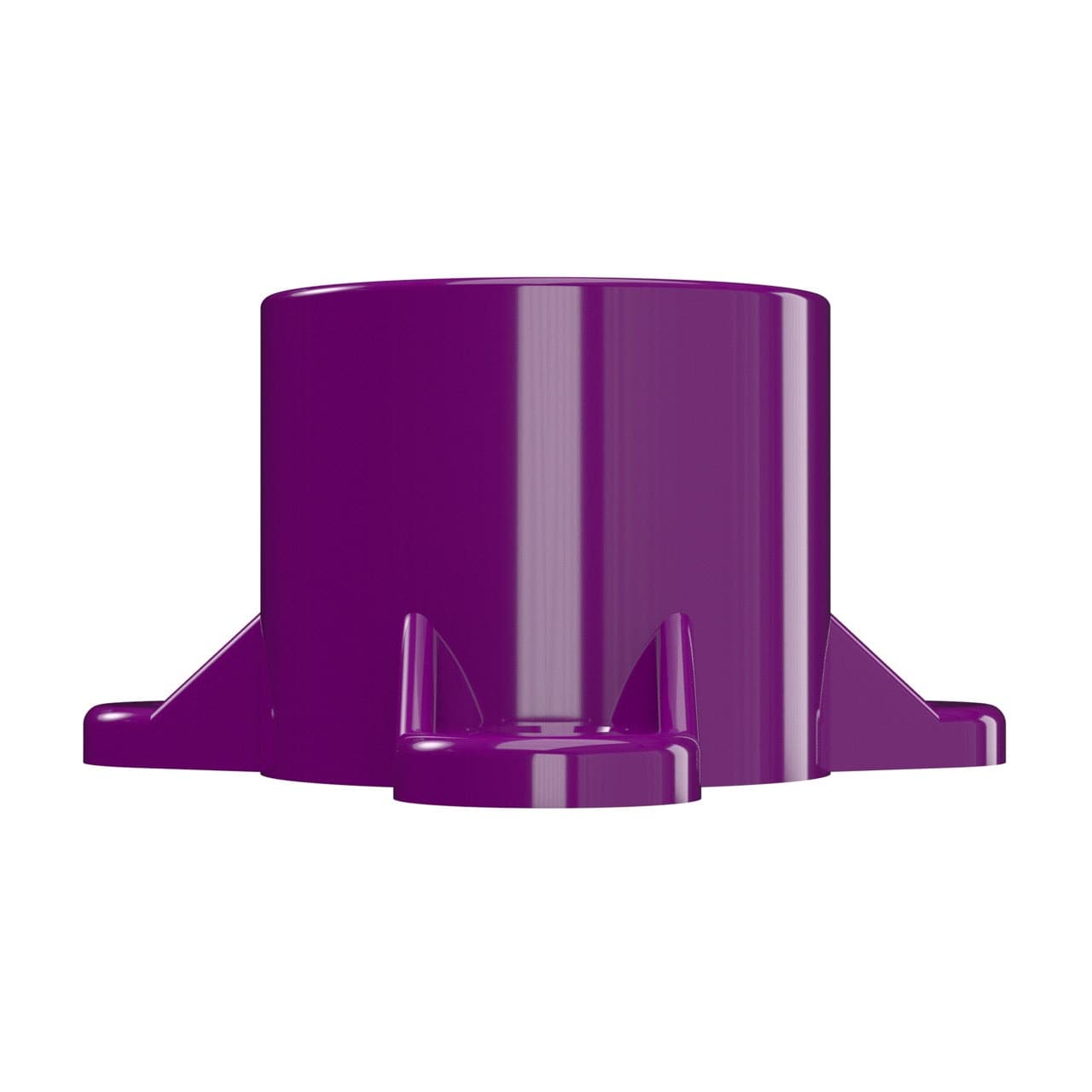 1 in. PVC Table Cap, Furniture Grade - Purple Table Cap - FORMUFIT