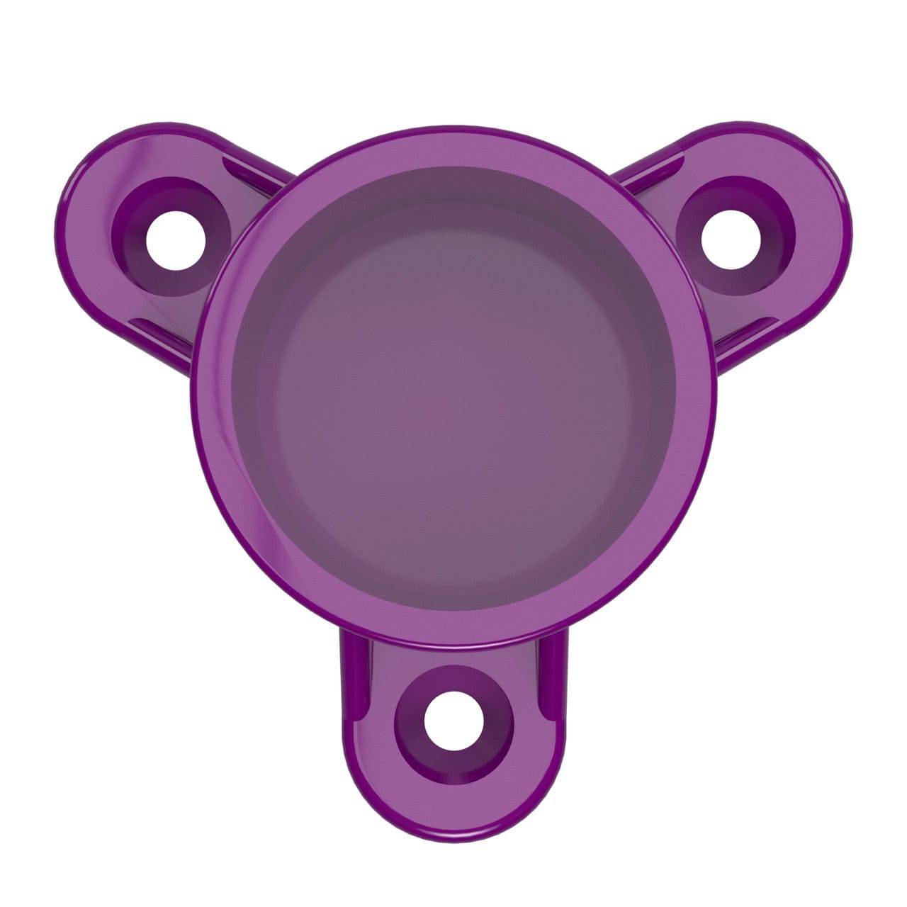 1 in. PVC Table Cap, Furniture Grade - Purple Table Cap - FORMUFIT