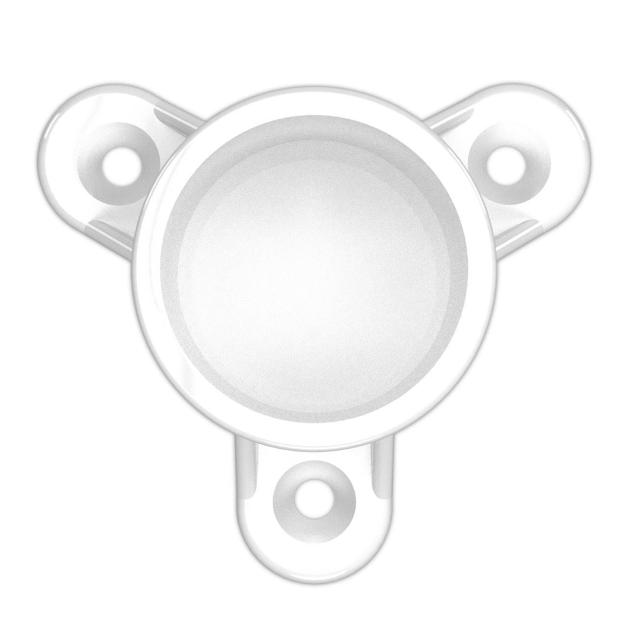 1 in. PVC Table Cap, Furniture Grade - White Table Cap - FORMUFIT