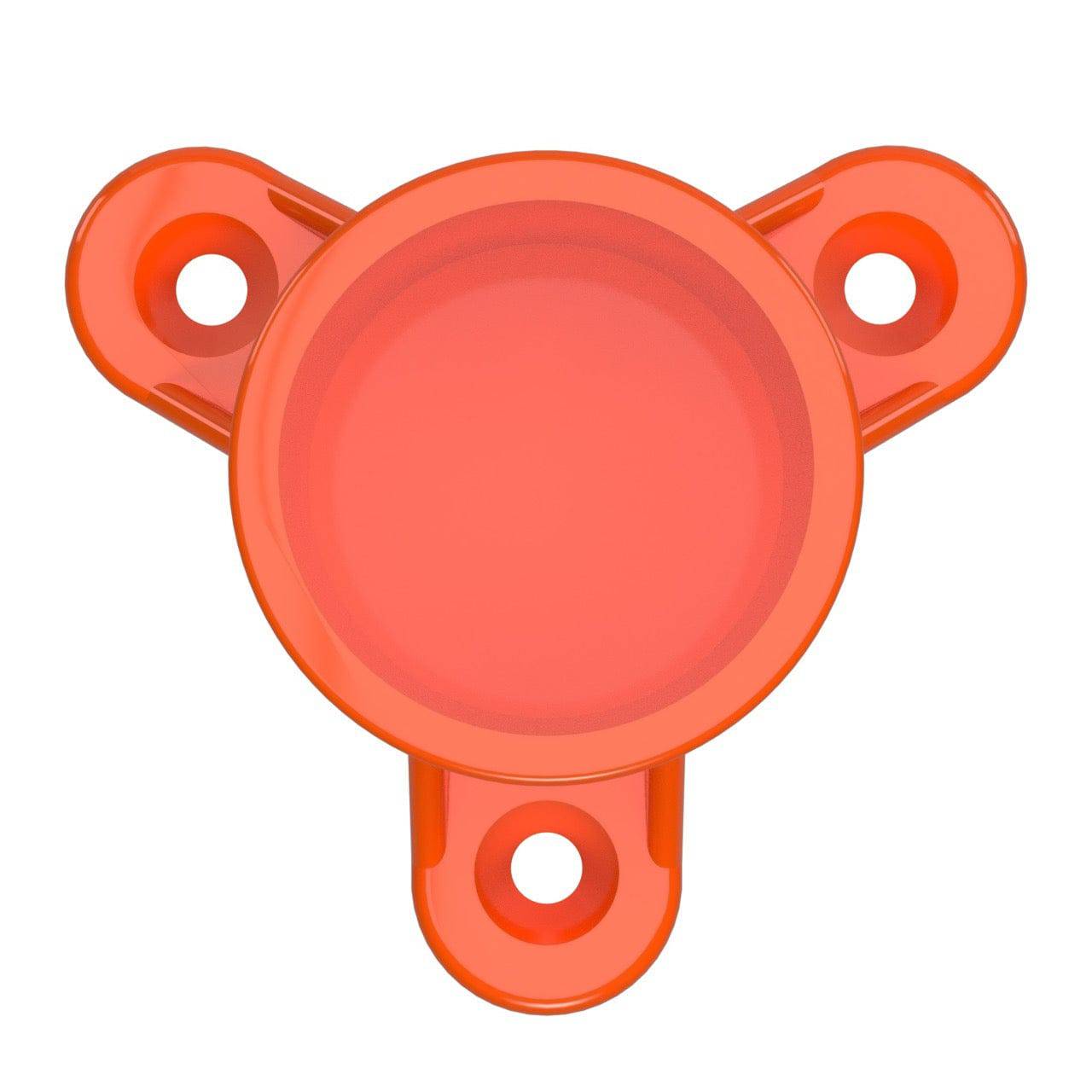 3/4 in. PVC Table Cap, Furniture Grade - Orange Table Cap - FORMUFIT