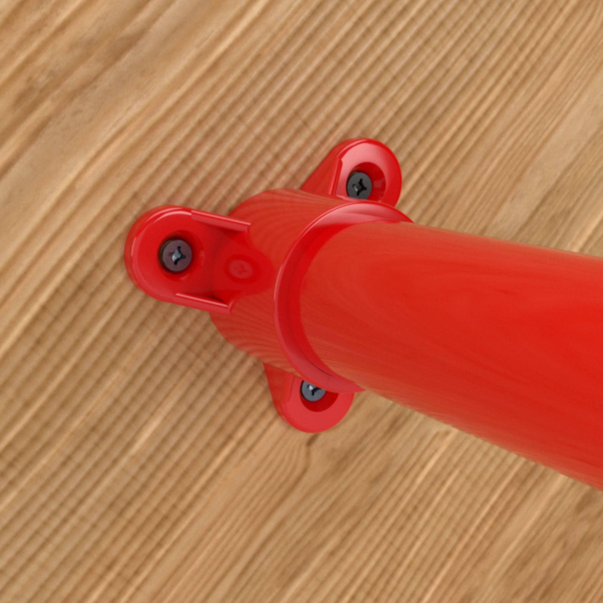 3/4 in. PVC Table Cap, Furniture Grade - Red Table Cap - FORMUFIT