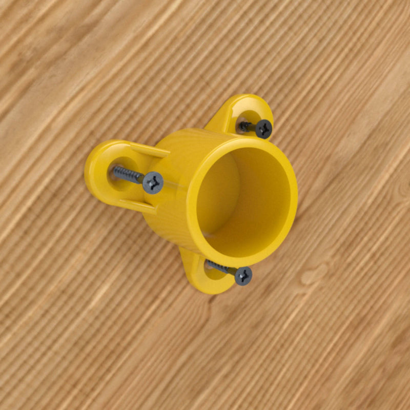 Load image into Gallery viewer, 3/4 in. Table Screw Furniture Grade PVC Cap - Yellow - FORMUFIT
