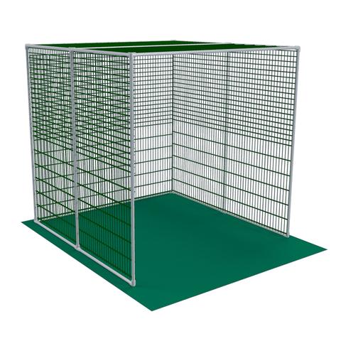 PVC Golf Practice Cage Frame Plan PVC Plan - Sports - FORMUFIT