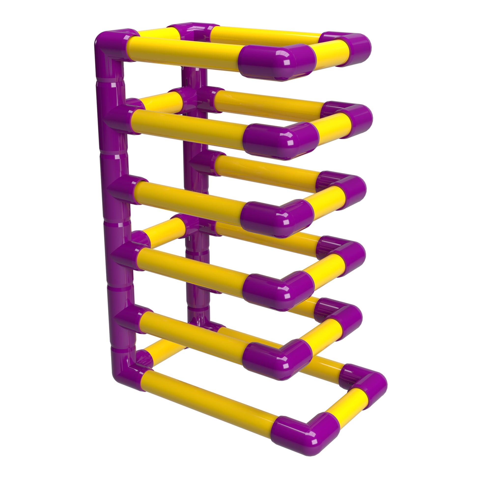 PVC Skateboard Rack Plan PVC Plan - Garage - FORMUFIT