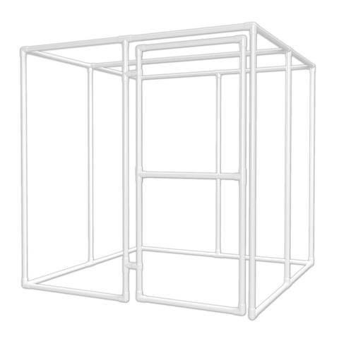 PVC Spray Paint Booth Plan PVC Plan - Garage - FORMUFIT