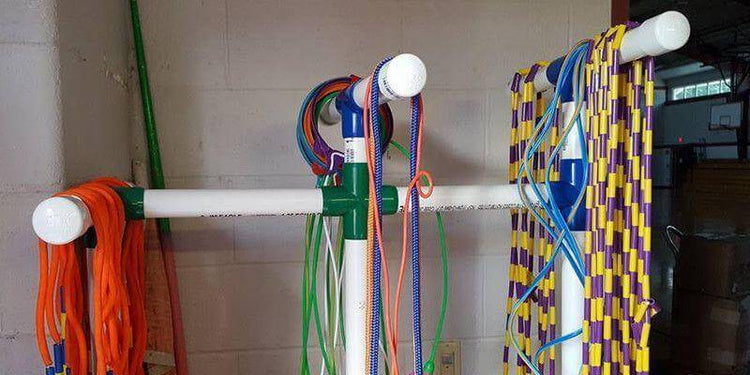 PVC Storage for Jump Ropes & Hula Hoops – FORMUFIT