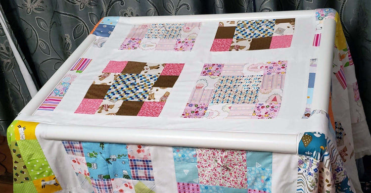 Quilting Frame Plans to Build Your Own Frame – Hearthside Quilts