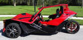 Red PVC Slingshot Sunshade