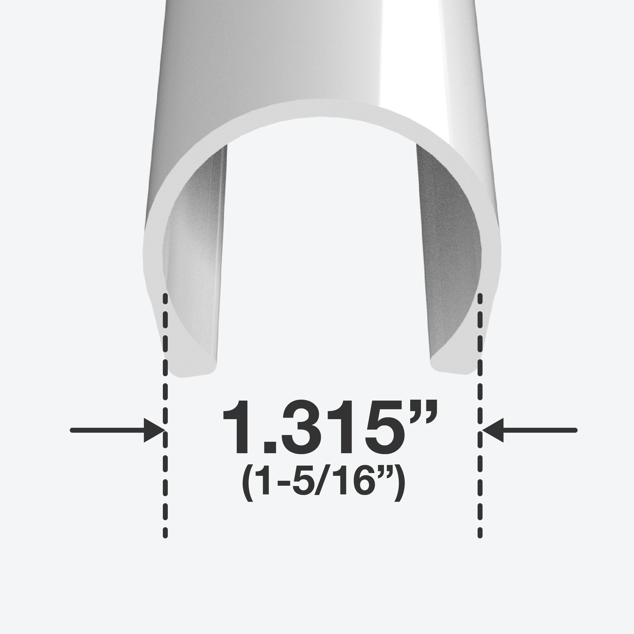 1" Size PVC PipeClamp