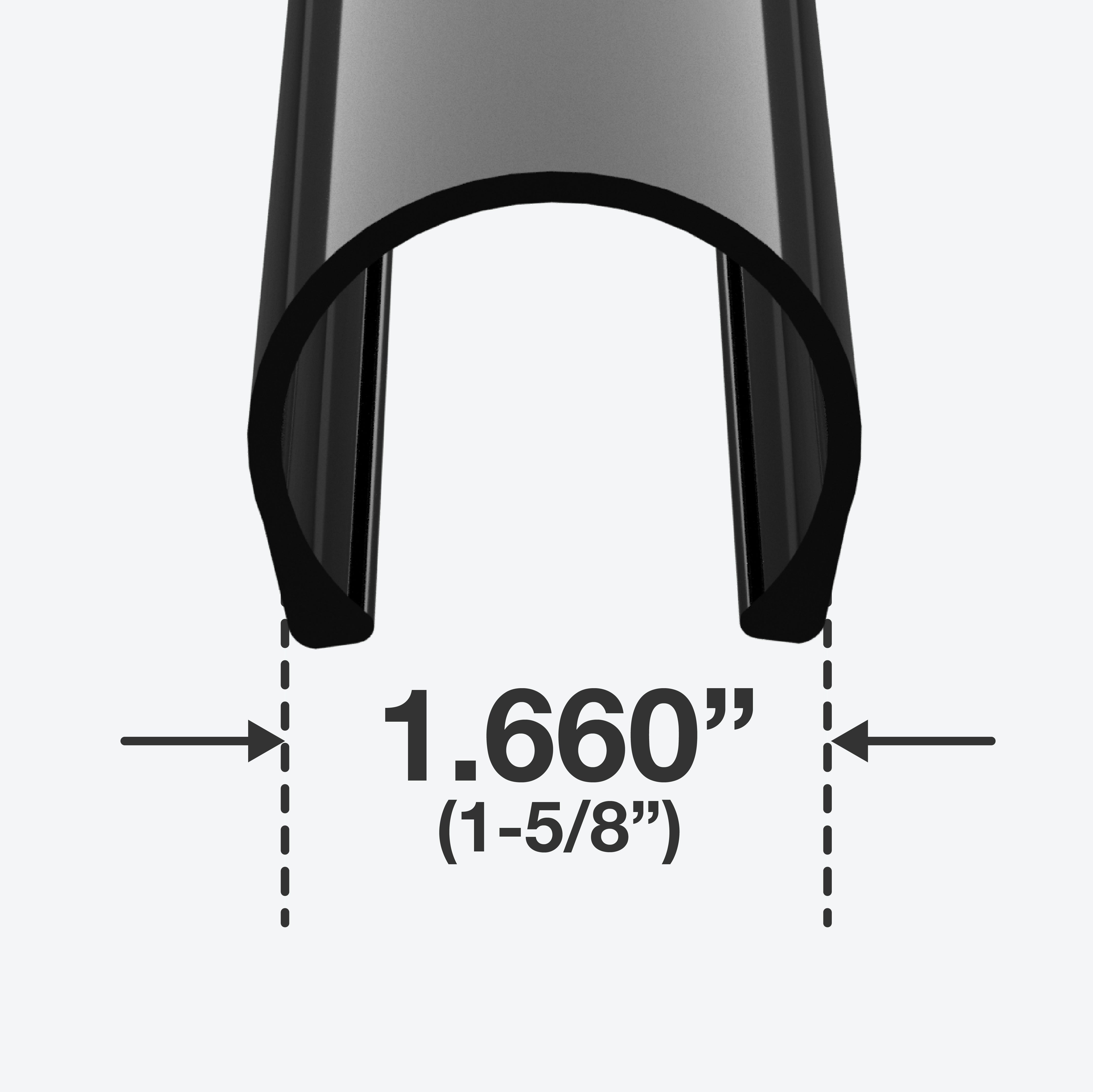 1-1/4" Size PVC PipeClamp